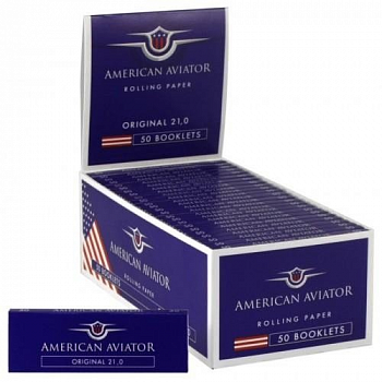 Бумага сигаретная AMERICAN AVIATOR shorts Original 70мм/21гр 50шт